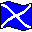 St Andrew's flag - Flag of Scotland