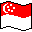 Singaporean Flag.